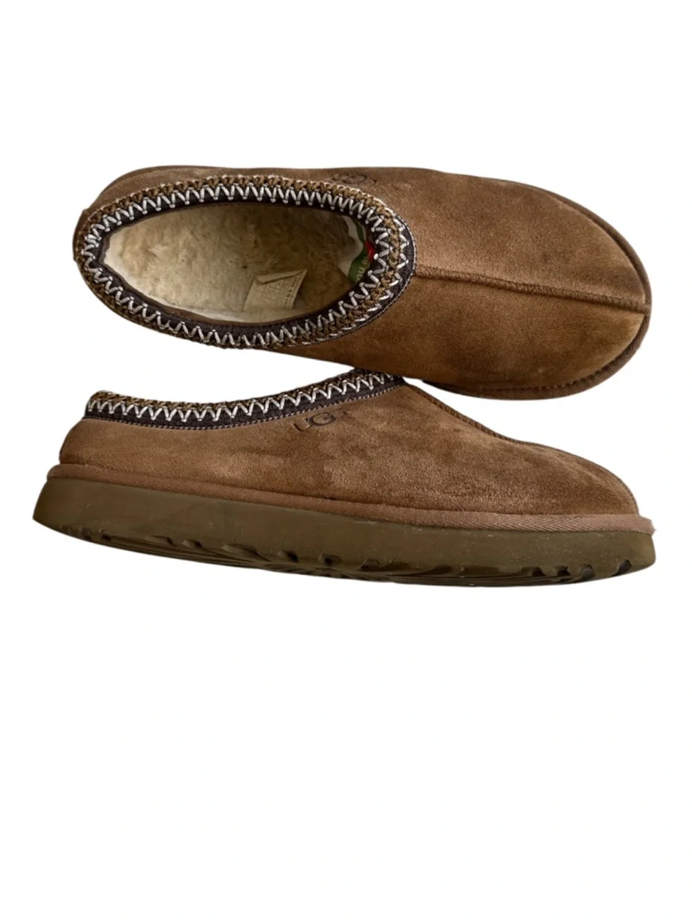 UGG Tasman slippers chestnut size 10